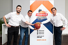 Medipolis wird Namensgeber: Die Jenaer Profi-Basketballer treten zukünftig als Medipolis SC Jena an