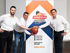 Medipolis wird Namensgeber: Die Jenaer Profi-Basketballer treten zukünftig als Medipolis SC Jena an